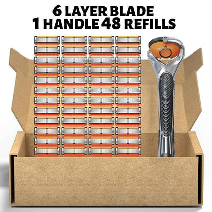 24-Piece Men's RazorBlade Set with FreeHandle
