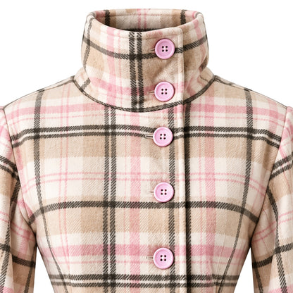 Pink Fall Trenchcoat