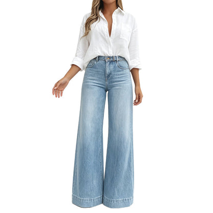 The Everyday Wide-Leg Jeans That Make Your Legs Look Longer